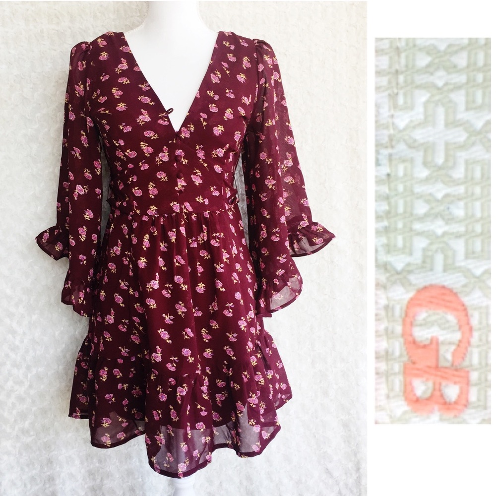 Floral boho GB dress🌺